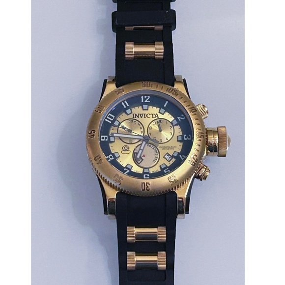 Men's Invicta Model 15565; 1959 Russian Diver Chronograph Watch - Picture 4 of 6